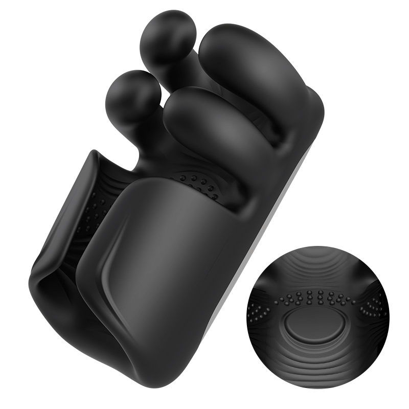 Automatic Finger Pinchin & Beat for Massage Therapy Penis Vibrator