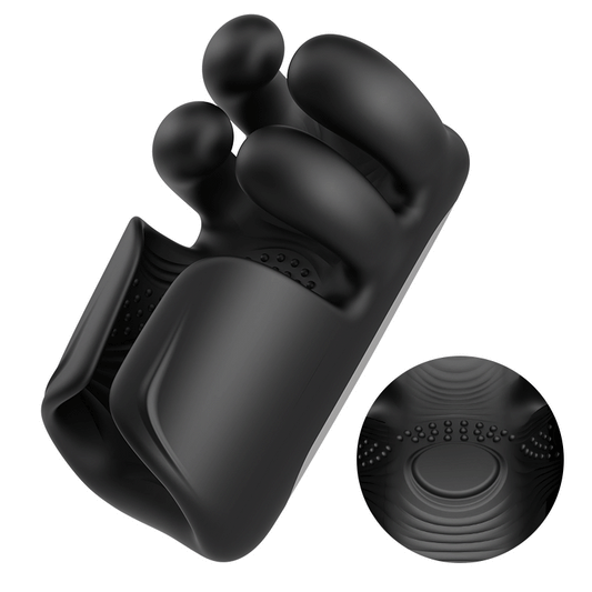 Automatic Finger Pinchin & Beat for Massage Therapy Penis Vibrator