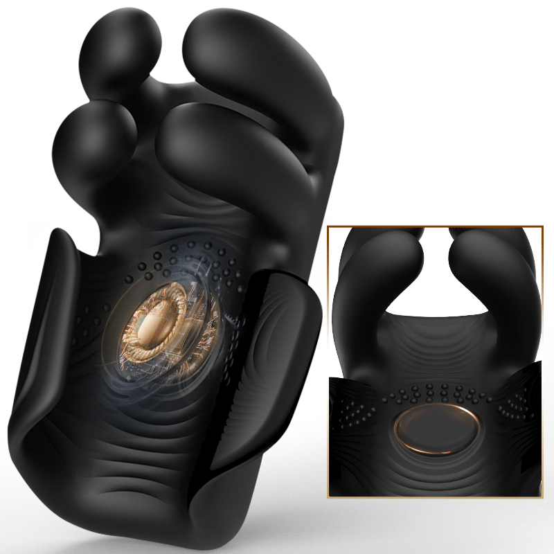 Automatic Finger Pinchin & Beat for Massage Therapy Penis Vibrator