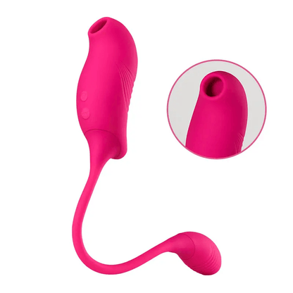 10 Saugen 10 Vibration 2 IN 1 Vibrator - Seekheart