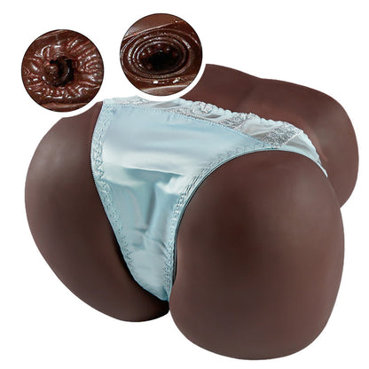 Mantou Bräunlich-schwarz 1:1 Realistische Masturbator 5 kg