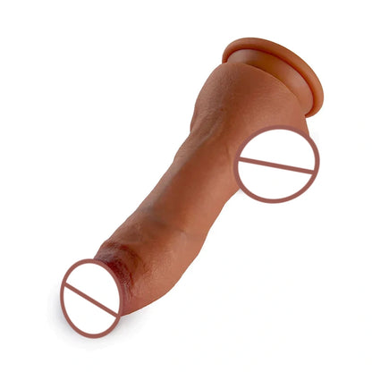 Dildo realistico con testicoli paffuti 3,5 cm