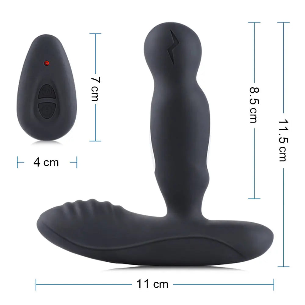 Vibrador Anal 3 Rotaciones 16 Vibraciones LEVETT