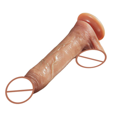 Tragbarer Dildo Vibrationsmodi beheizter strap-on